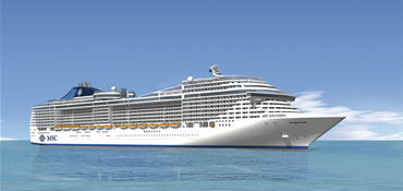 MSC Splendida Cruise Ship